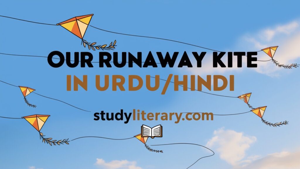 Our Runaway Kite in Urdu/Hindi