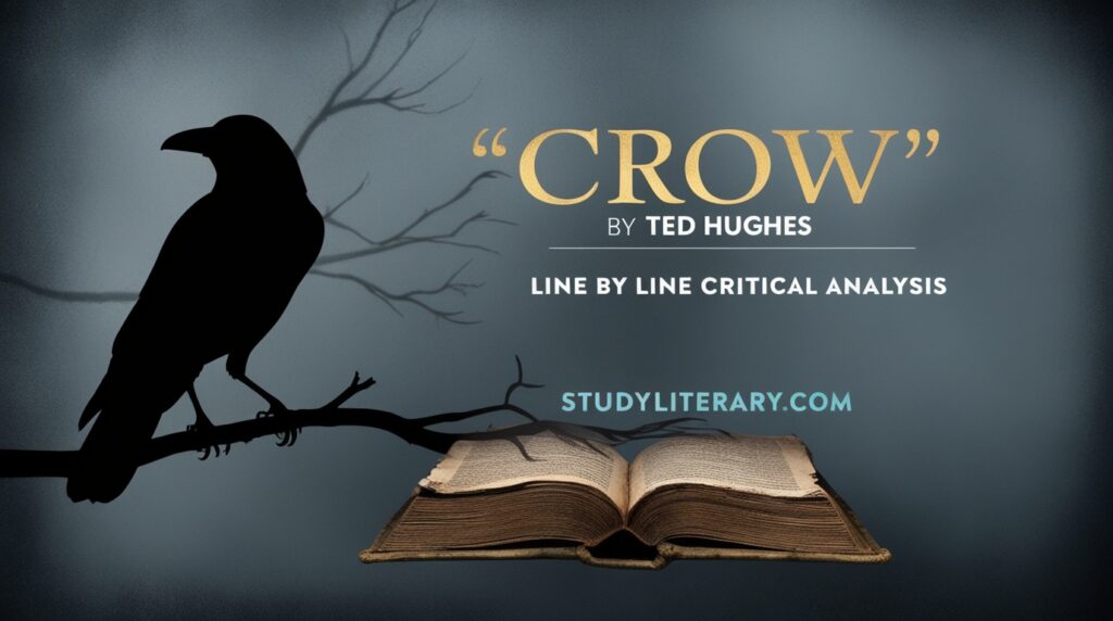 Crow by Ted Hughes line by line Critical Analysis