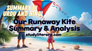 Our Runaway Kite Summary and Analysis