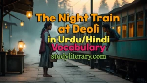 The Night Train at Deoli in Hindi/Urdu with Vocabulary