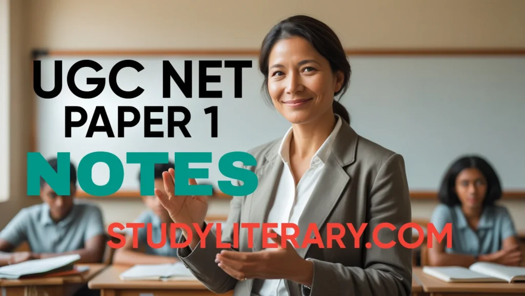 UGC NET Paper 1 Notes