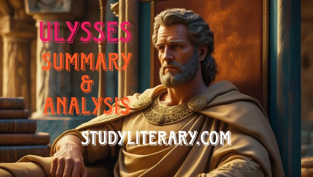 Ulysses by Tennyson Summary and Analysis