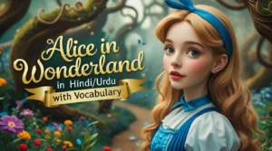 Alice in Wonderland in Hindi/Urdu with Vocabulary