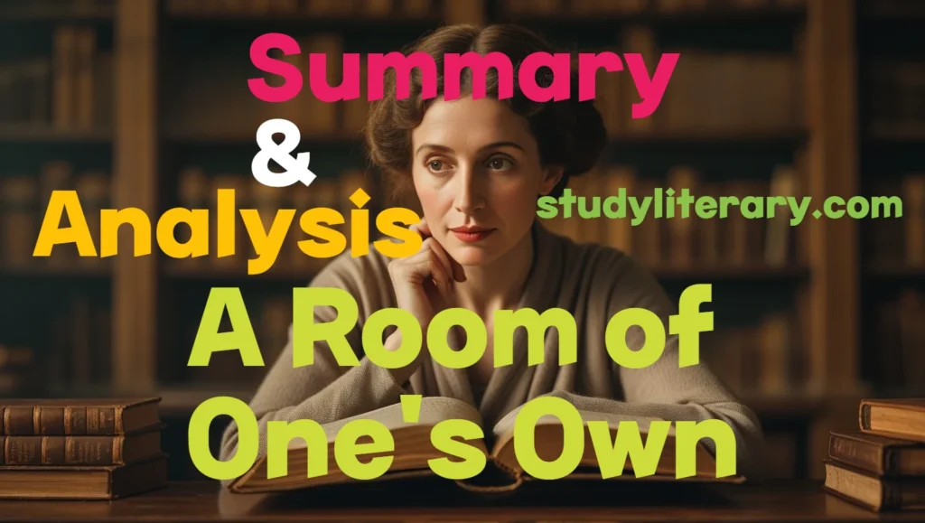 A Room of One's Own Summary and Analysis
