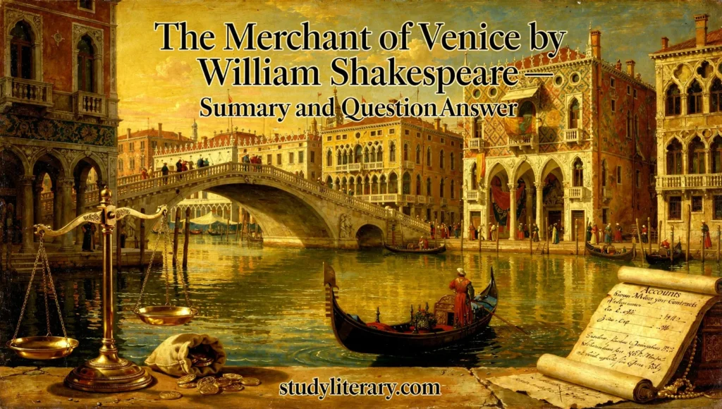 The Merchant of Venice Summary & Question Answer