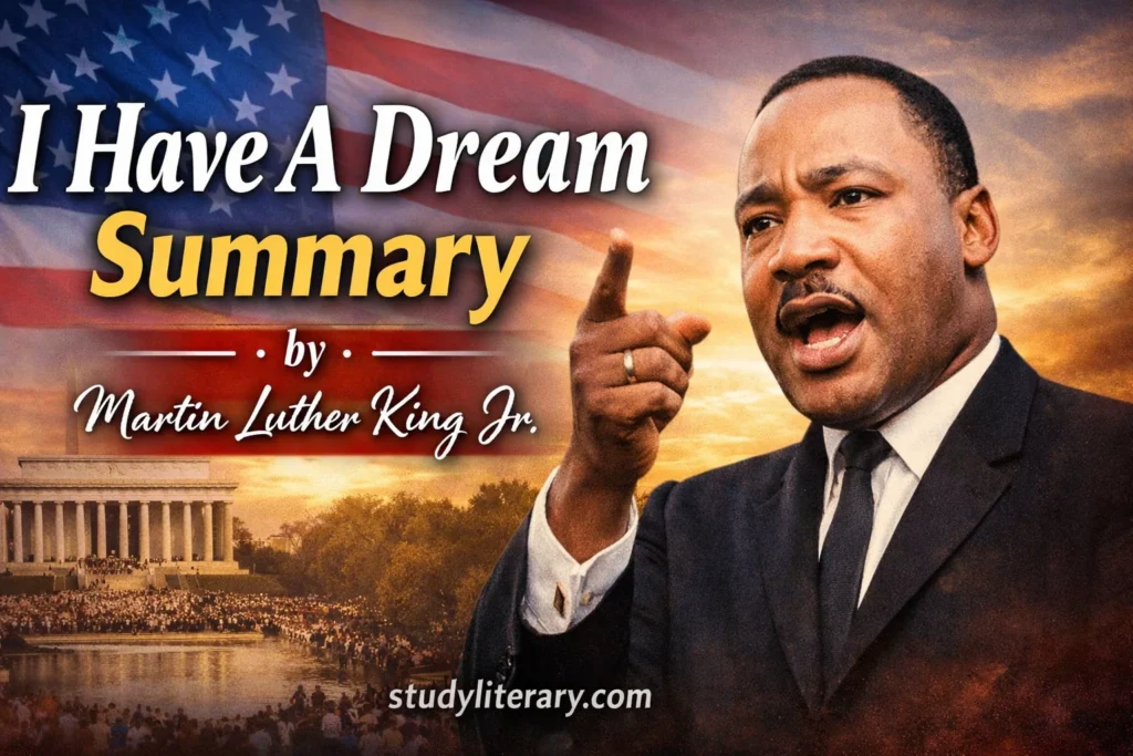 I Have A Dream Summry by Martin Luther King Jr | Life and Works of Martin Luther King Jr | Themes | BA/MA English | ACE 1