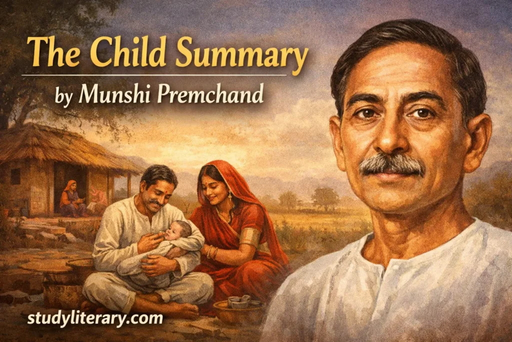 The Child Summary by Munshi Premchand | About Munshi Premchand | Character Analysis | Themes | BA/MA English | ACE 1