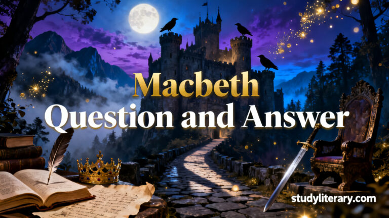 Macbeth Summary in Hindi/Urdu | Macbeth Question and Answer | A Magic Place Class 7 | ICSE Board