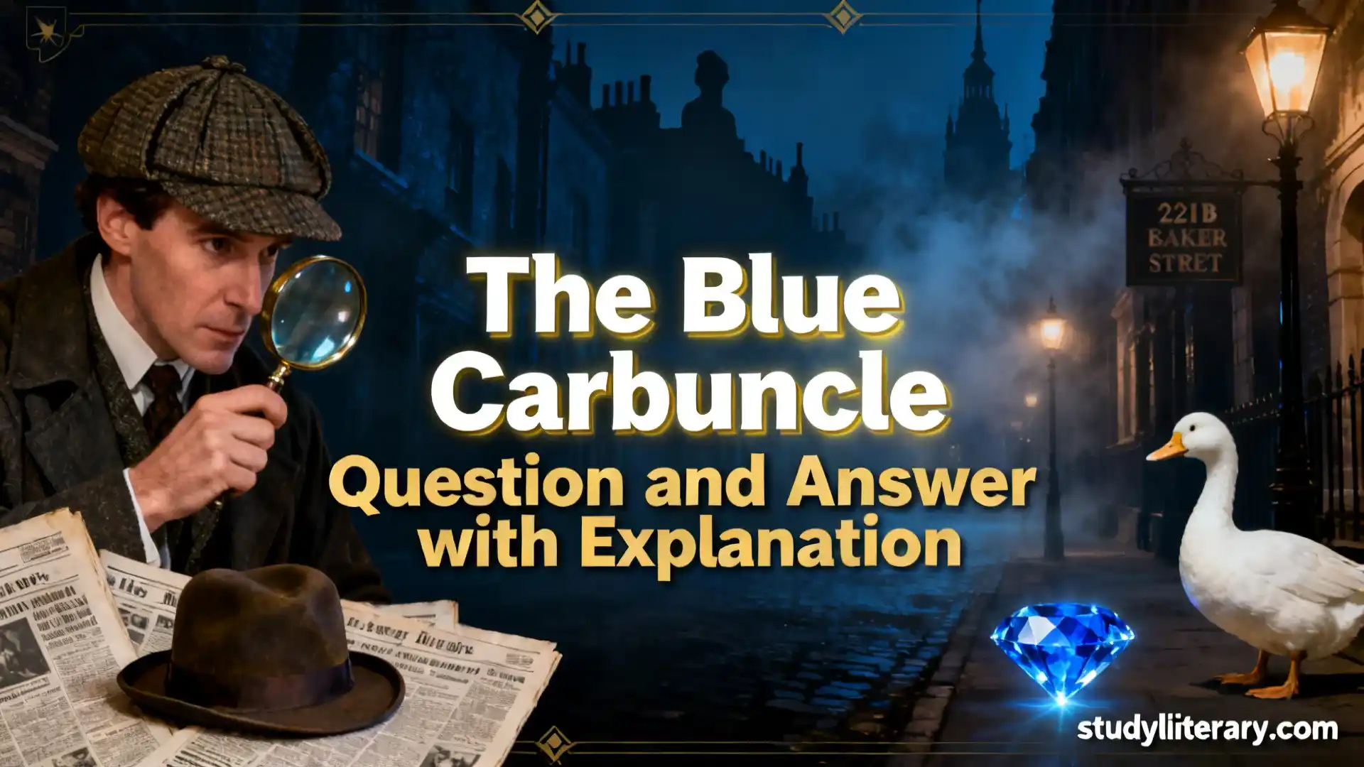 The Blue Carbuncle Question and Answer