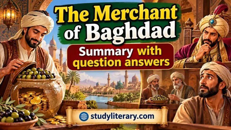 The Merchant of Baghdad Summary with Question Answer